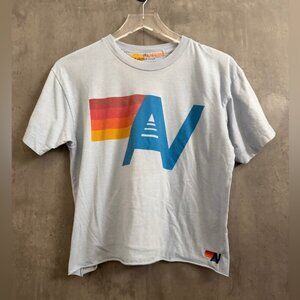 Aviator Nation Boy Logo T shirt tee short sleeve B3308
